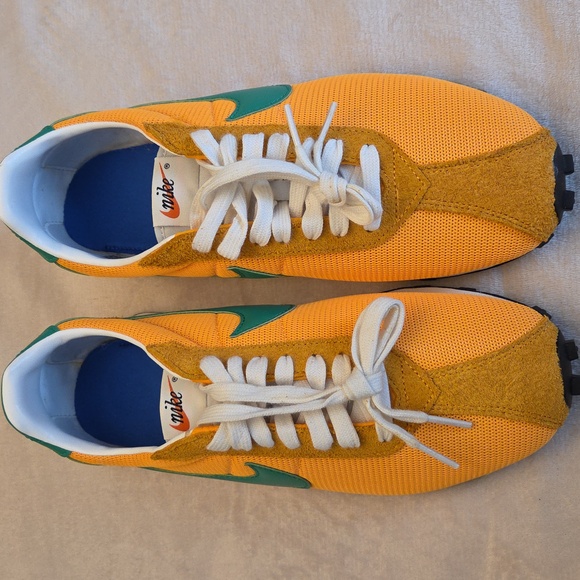 Brand New, Men's Nike yellow and green Sneakers, Size 10 - Picture 3 of 7